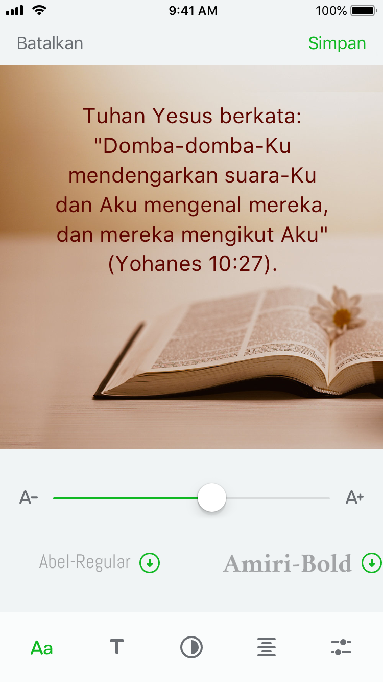 Alkitab Mudah APP Saat Teduh—Biarkan Anda Baca Alkitab Dan Beserta ...