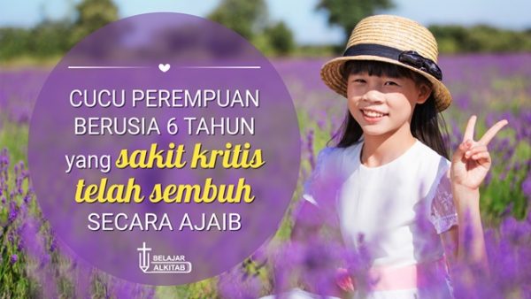 Cucu perempuan berusia 6 tahun yang sakit kritis telah sembuh secara ajaib