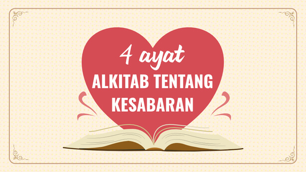 4 ayat alkitab tentang kesabaran