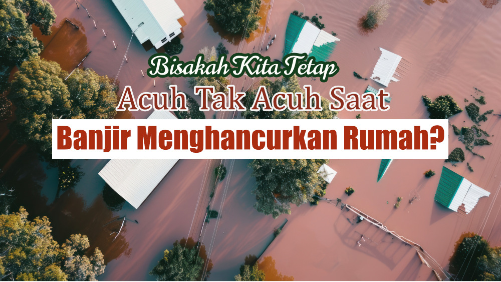 Bisakah Kita Tetap Acuh Tak Acuh Saat Banjir Menghancurkan Rumah?